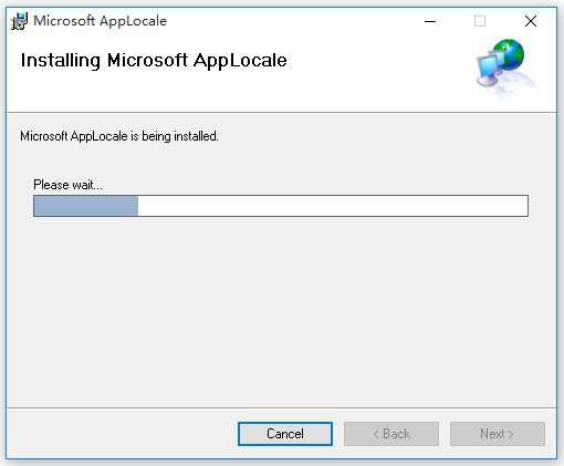 Win 10 系统如何安装 Microsoft AppLocale。