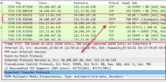 wireshark 抓包数据怎么看。