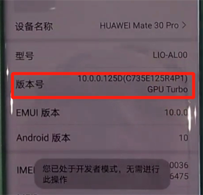 我来分享华为mate30pro中开启开发人员选项的操作教程。