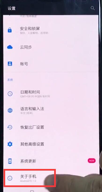 一加6中查看本机号码的操作步骤截图