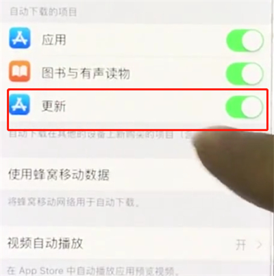 我来分享iphonex中关闭软件自动更新的操作步骤。