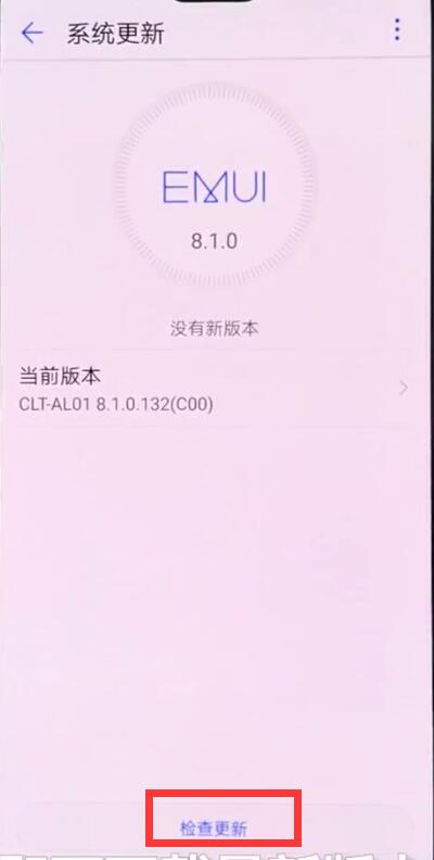 我来分享华为p20中更新版本的操作方法。