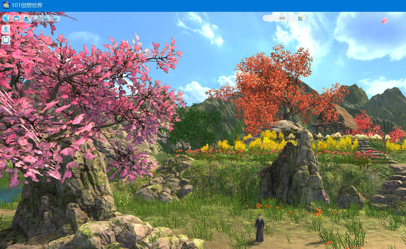 我来分享101创想世界如何删除模型。