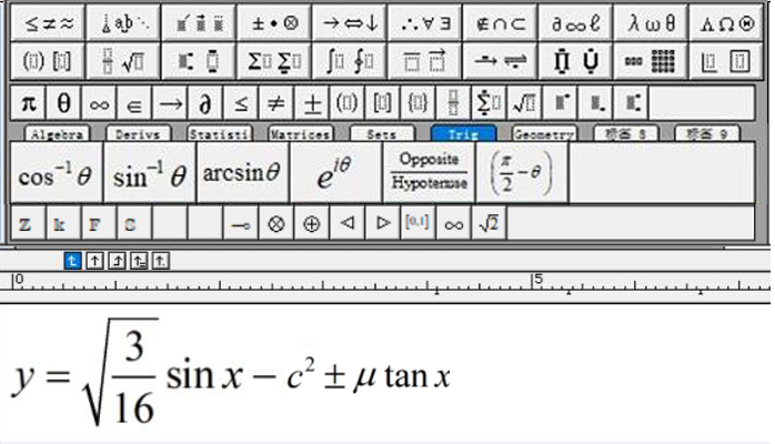 我来分享如何使用MathType编辑公式。