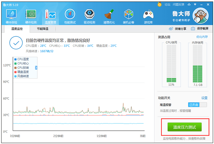 我来分享如何使用鲁大师进行CPU降温。