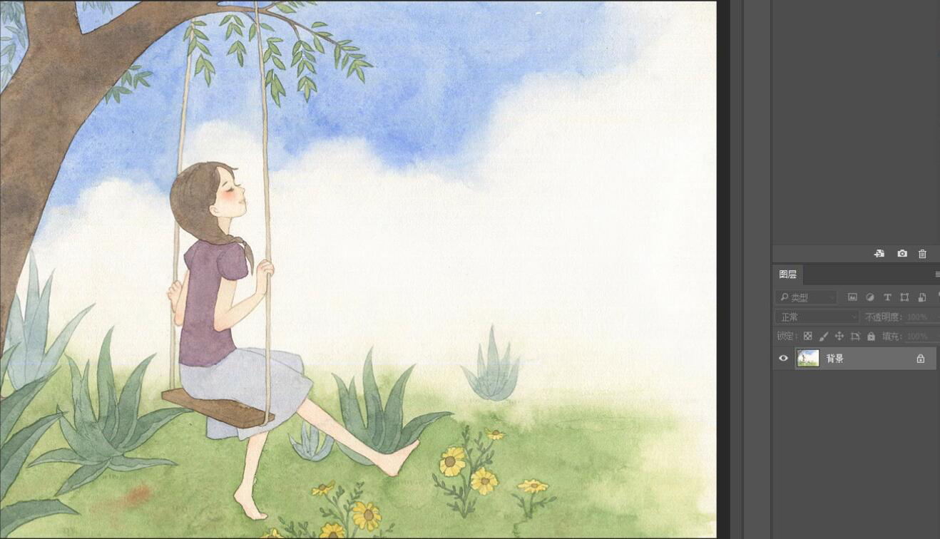 我来分享PS实操教学，让图片呈现黑板粉笔画的效果。