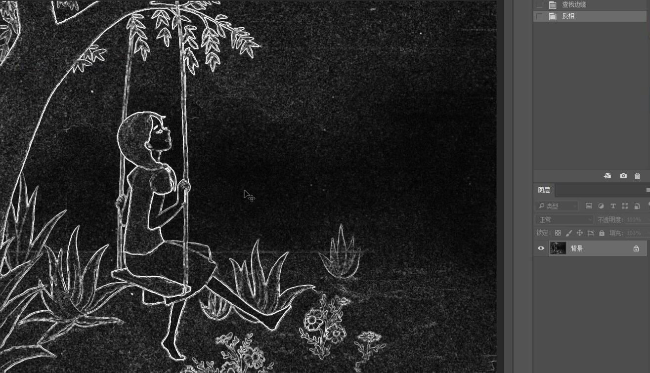 我来分享PS实操教学，让图片呈现黑板粉笔画的效果。
