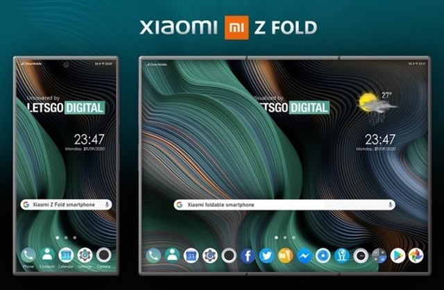 我来分享小米折叠屏手机Z Fold设计专利曝光。