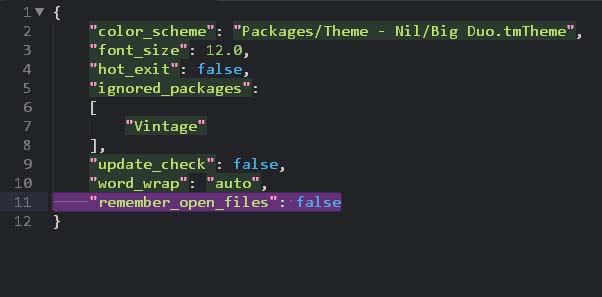 我来分享sublime text设置禁止打开上次关闭未退出文件的处理操作 我来分享一下用治狐臭的过程
