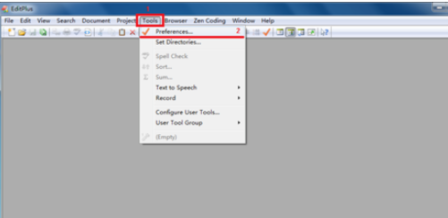 我来分享EditPlus中设置Tab用空格替换的操作过程 我来分享故事教案