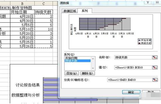 我来分享Excel制作完整甘特图的方法步骤 我来分享积累的最佳句