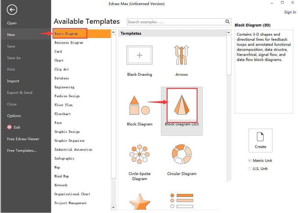 我来分享亿图流程图制作软件设计圆柱体的详细教学