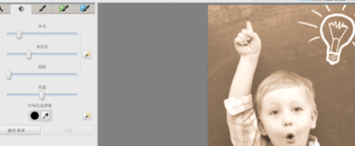 我来分享Google Picasa把照片转化为褐色色调的操作步骤 我来分享你来欣赏下一句