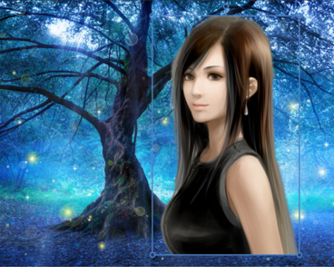 我来分享光影魔术手把图片制作成为蓝色妖姬场景的操作步骤