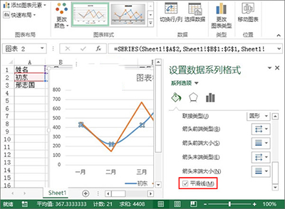 我来分享excel2013设计出趋势图的详教学 我来分享积累的好词佳句