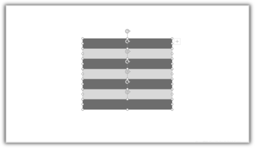 我来分享PowerPoint Viewer设计出彩虹色条效果的具体方法 我来分享你来欣赏的说说