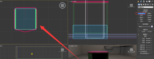 我来分享3Ds Max绘制床头柜的操作方法