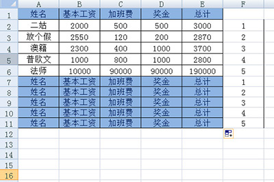 我来分享Excel快速制作工资条的详细教程 我来分享一下