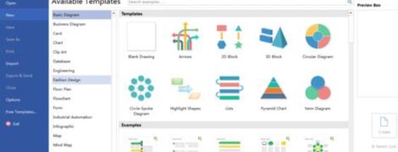 亿图流程图制作软件设计一周星期饼形图的具体方法截图