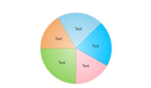 亿图流程图制作软件设计一周星期饼形图的具体方法截图