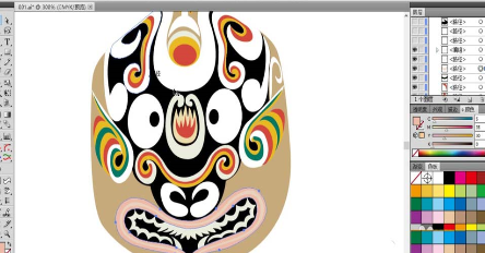 我来分享ai打造京剧脸谱图标的操作步骤