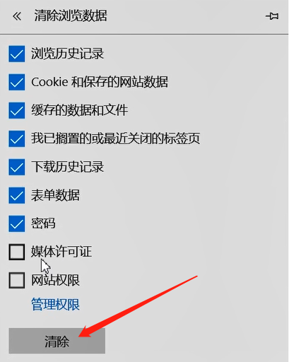 浏览器缓存清理的方法步骤截图