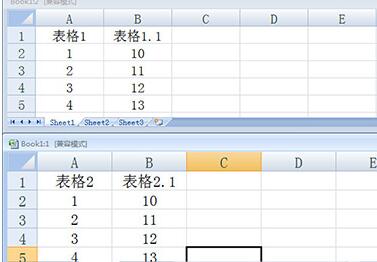 我来分享Excel同时查看两个表格的方法 我来分享你来欣赏的说说