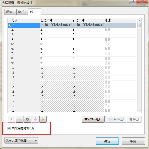 我来分享Beyond Compare表格比较进行数据排序的操作步骤 我来分享积累的最佳句