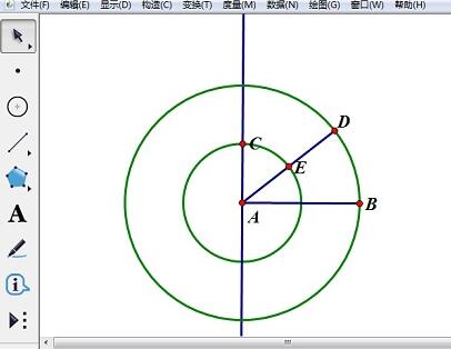 我来分享几何画板制作椭圆工具的操作方法
