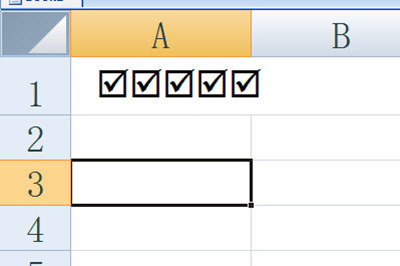 我来分享Excel打钩方框操作方法 我来分享一下英语