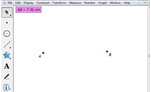 我来分享几何画板度量两点间的距离的方法