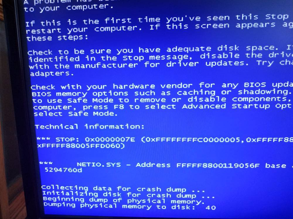 Win7旗舰版蓝屏代码netio.sys要怎么解决?