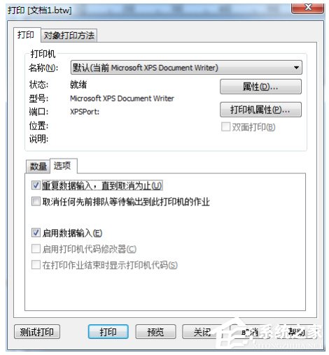 我来分享BarTender怎么设置手动输入数据