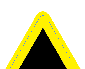 我来分享如何使用ai设计注意雨雪的交通指示牌