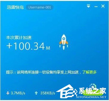 我来分享迅雷快鸟如何加速