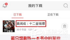 我来分享蜻蜓FM怎么删除下载内容