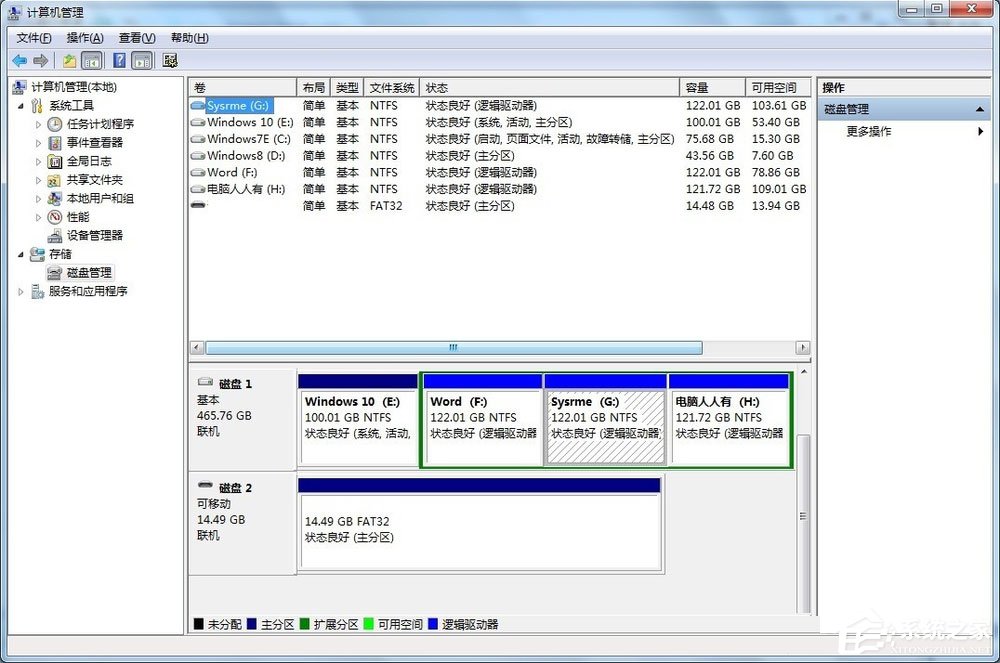 我来分享Win7不显示移动硬盘怎么办（win7插移动硬盘不显示）