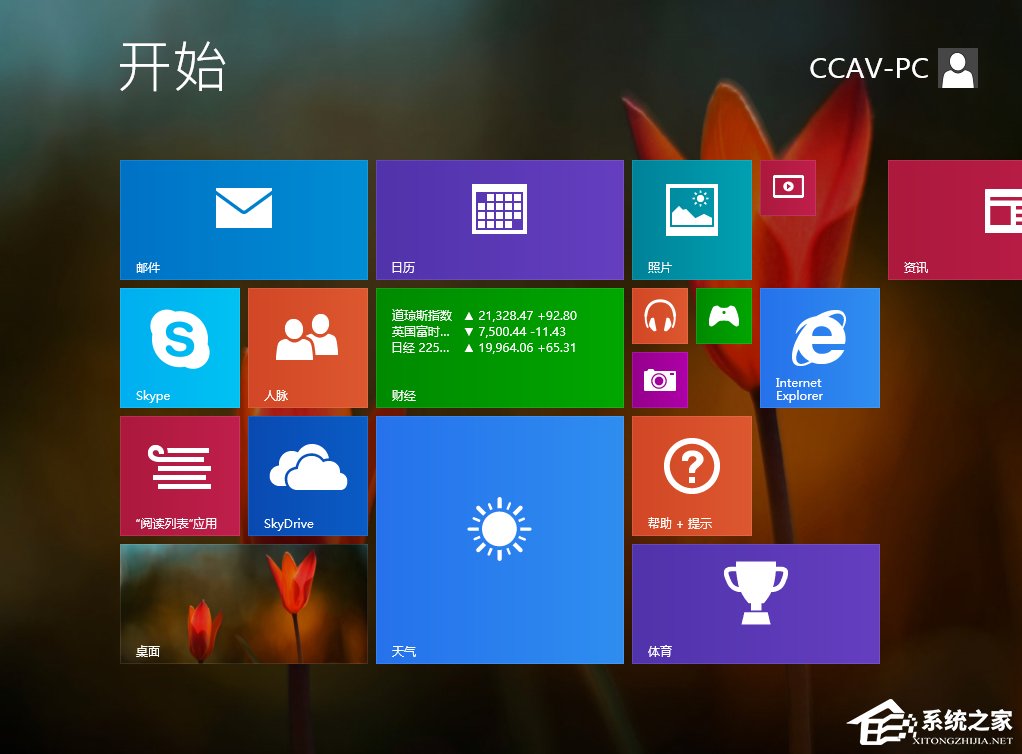 我来分享Win8.1开始屏幕背景怎么设置