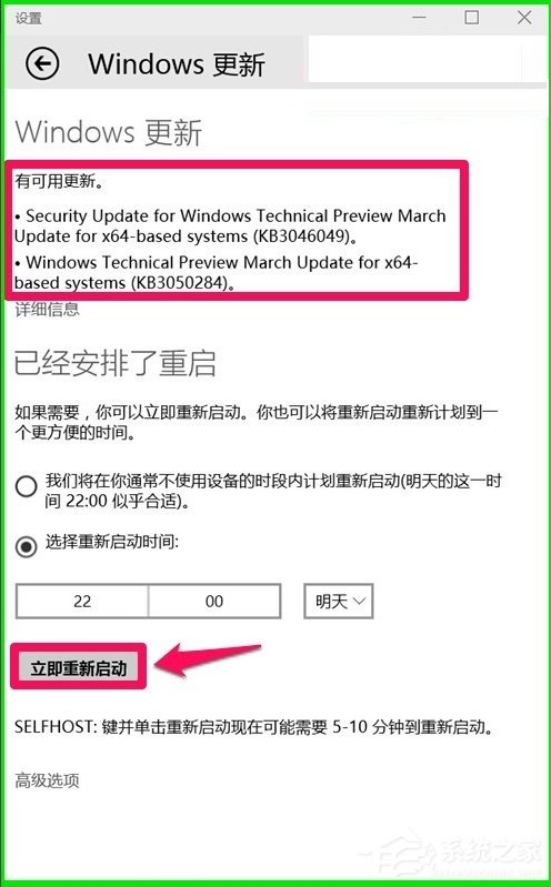 我来分享Win10系统10041版本更新方法