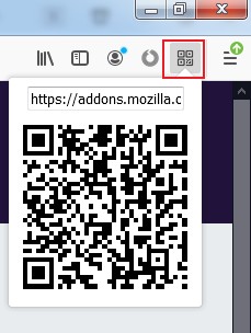 我来分享Firefox浏览器添加二维码扩展方法介绍