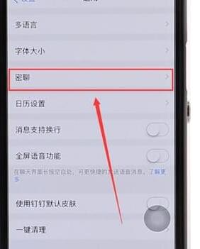 我来分享钉钉设置密聊操作流程