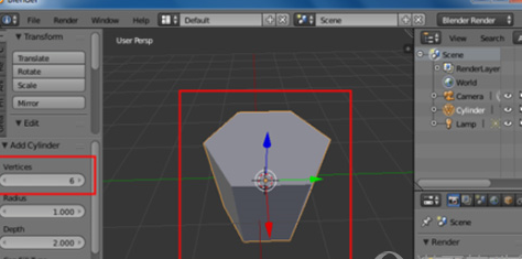 我来分享blender中制作出蜂巢网格的具体操作方法