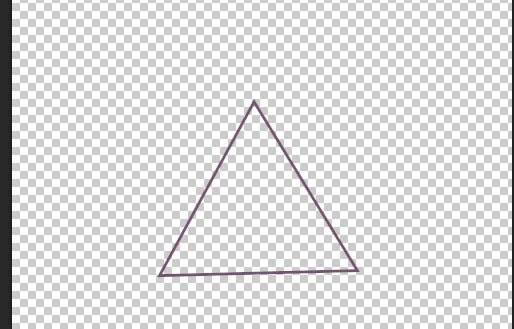 我来分享使用ps绘画出三角形具体操作流程