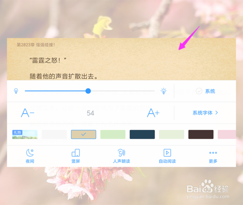 我来分享手机QQ阅读如何调整小说字体大小。
