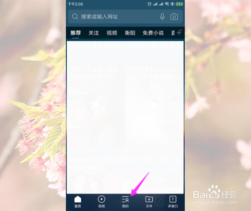 我来分享手机QQ浏览器如何设置好看皮肤。
