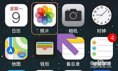 我来分享苹果手机照片怎么以幻灯片形式播放。