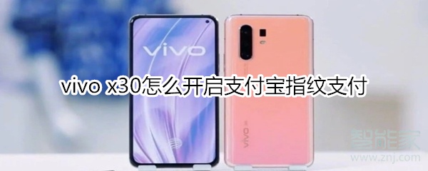 我来分享vivo x30如何打开支付宝指纹支付。