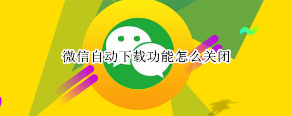 我来分享如何关闭微信自动下载功能。
