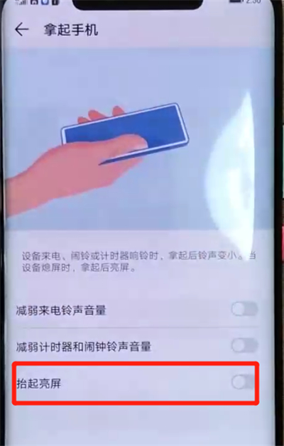 我来说说华为mate20pro中设置抬起亮屏的操作教程。