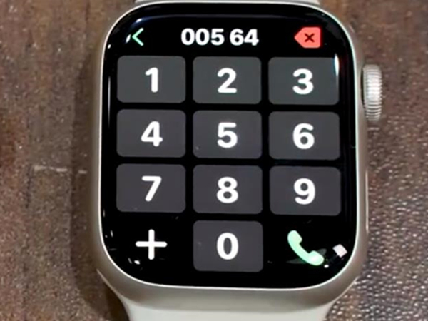 我来说说apple watch7如何打电话。